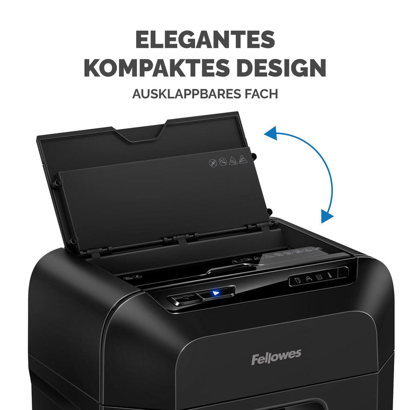 Fellowes Automax 90M Aktenvernichter mit Partikelschnitt