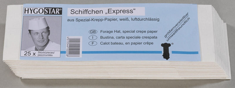franz mensch Schiffchen-Mützen creme-weiß