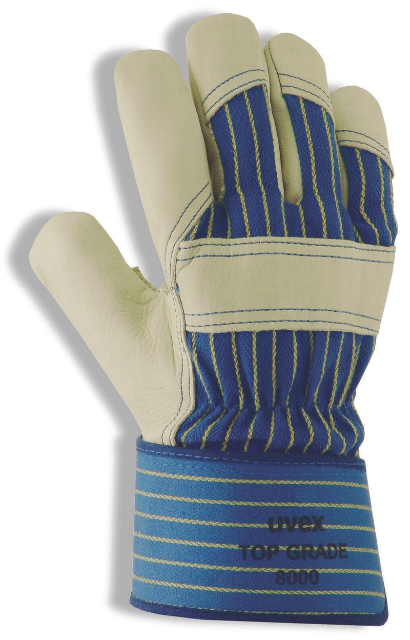 uvex Arbeitshandschuhe Top Grade 8000 10 beige, blau