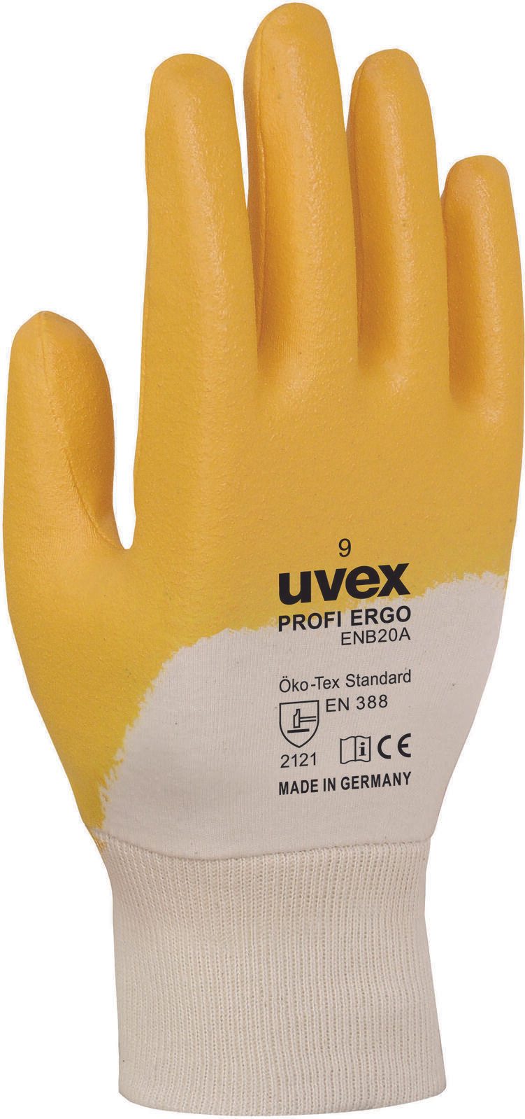 uvex Arbeitshandschuhe profi ergo 10 orange