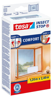 tesa Fliegengitter Insect Stop COMFORT weiß 1,2 x 2,4 m