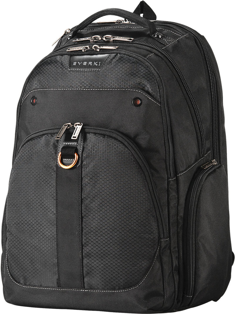EVERKI Laptop-Rucksack ATLAS schwarz 32,0 l bis 44,0 cm (17,3 Zoll)