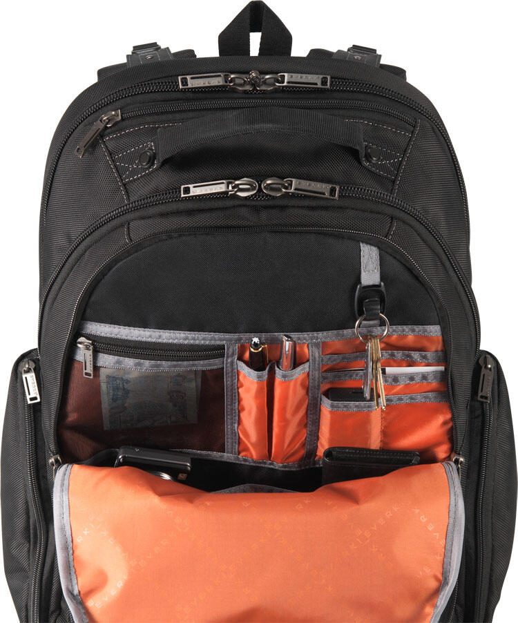 EVERKI Laptop-Rucksack ATLAS schwarz 32,0 l bis 44,0 cm (17,3 Zoll)