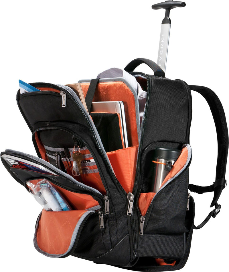 EVERKI Rucksack-Trolley ATLAS schwarz 30,0 l bis 44,0 cm (17,3 Zoll)