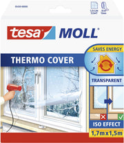 tesa Fensterisolierfolie tesamoll® Thermo Cover transparent 1,5 x 1,7 m