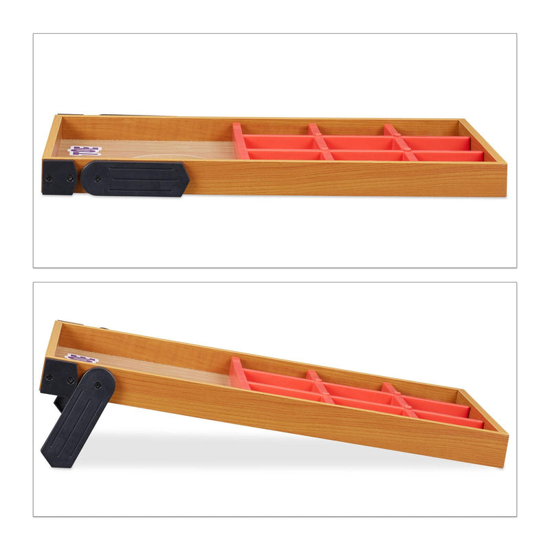 relaxdays 2 in 1 Cornhole & Tic Tac Toe Wurfspiel