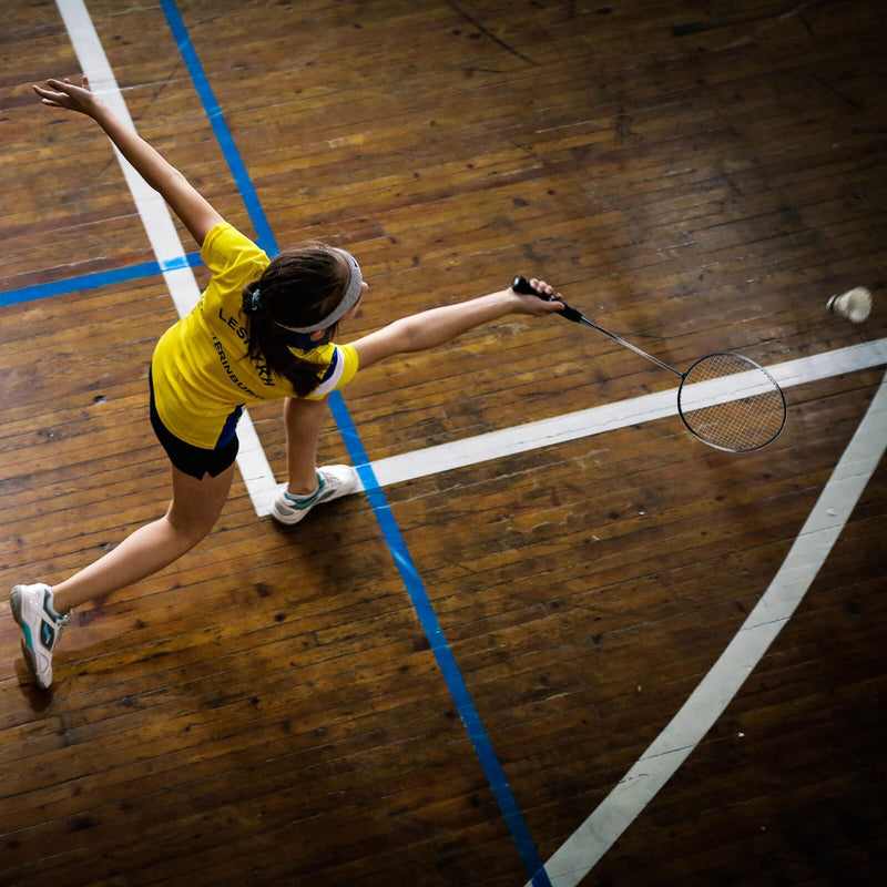 relaxdays Badminton-Set schwarz