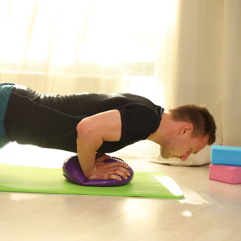 relaxdays Balance-Kissen schwarz Höhe: 7,0