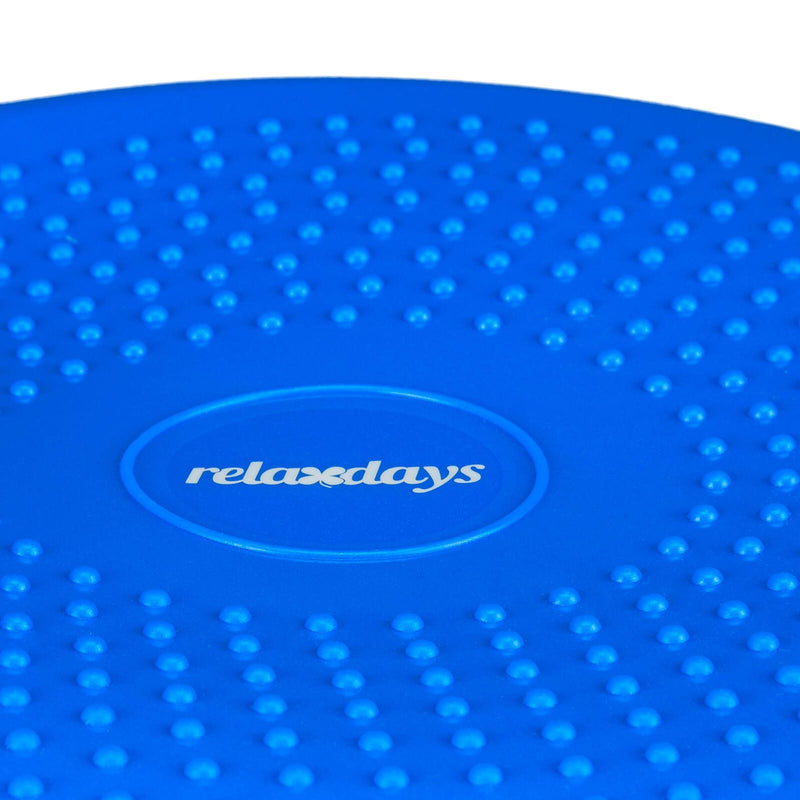 relaxdays Balance-Kissen blau Höhe: 7,0