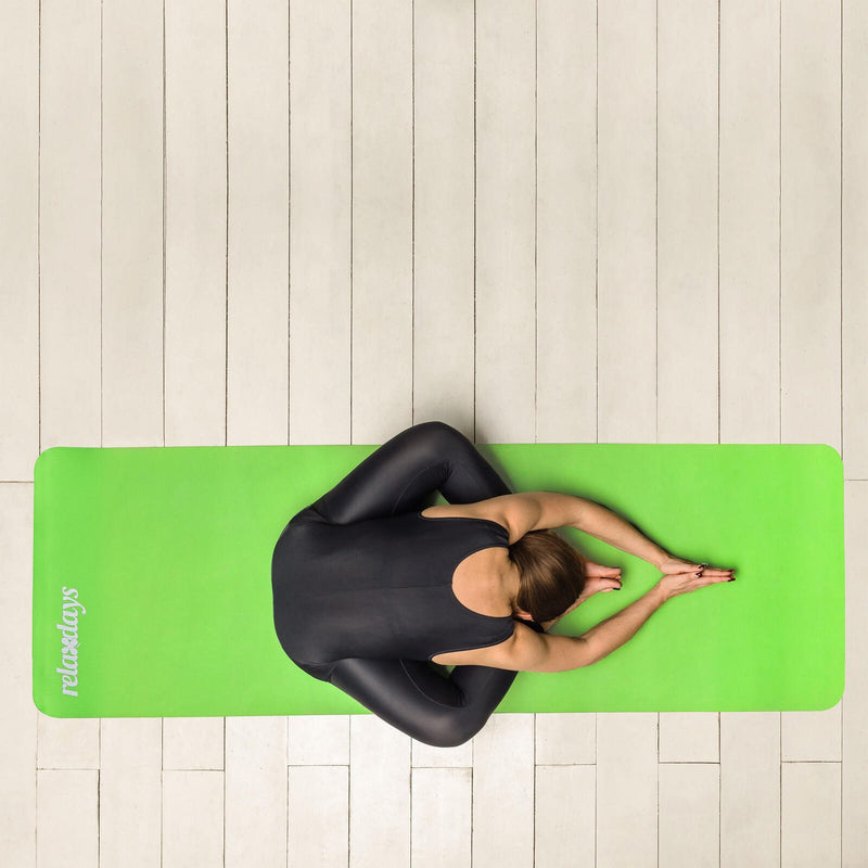 relaxdays Yogamatte blau 60,0 x 180,0 x 1,0