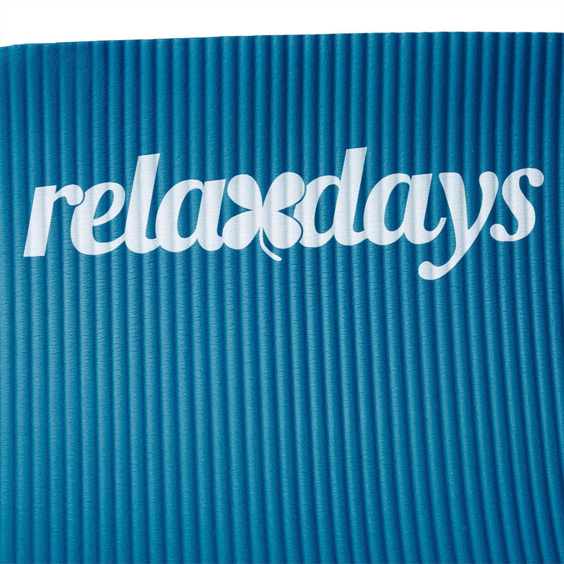 relaxdays Yogamatte blau 60,0 x 180,0 x 1,0