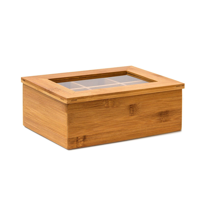 relaxdays Teebox braun