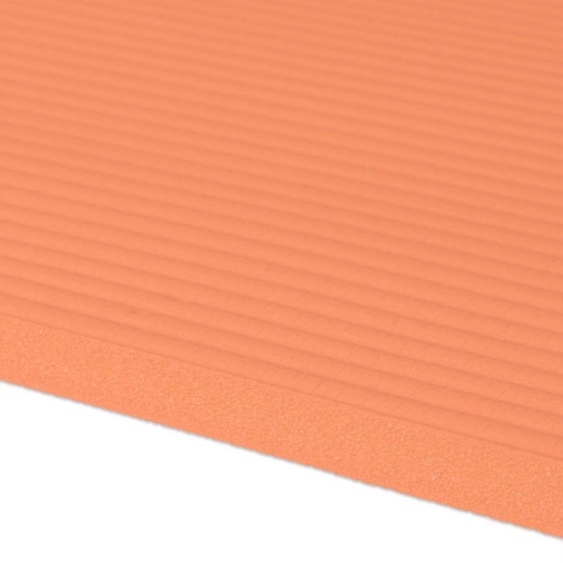 relaxdays Yogamatte orange 60,0 x 180,0 x 1,0