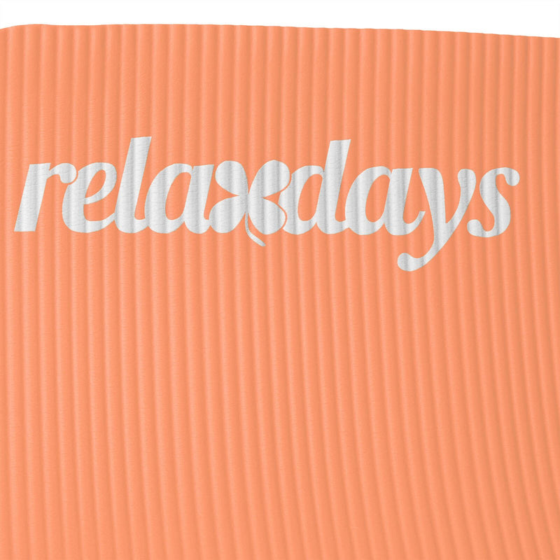 relaxdays Yogamatte orange 60,0 x 180,0 x 1,0