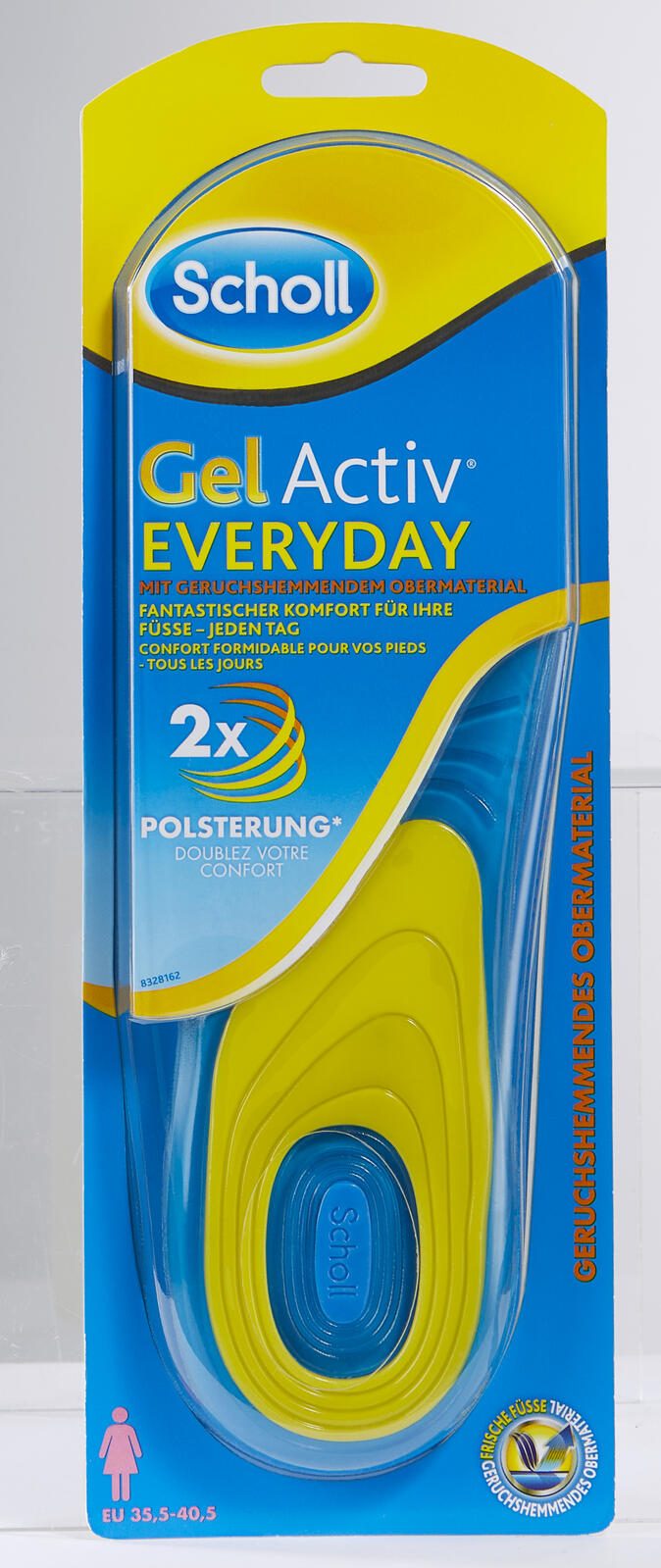 Scholl Einlegesohlen Gel Activ Everyday Größe: 35,5 - 40,5