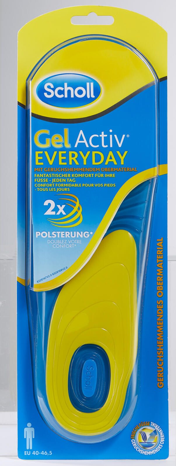 Scholl Einlegesohlen Gel Activ Everyday Größe: 40 - 46,5