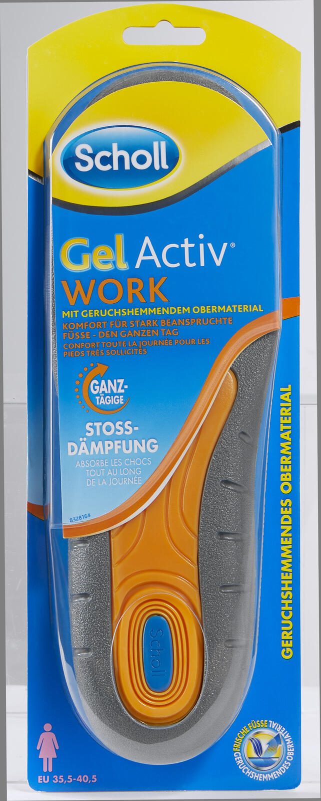 Scholl Einlegesohlen Gel Activ Work Größe: 35,5 - 40,5