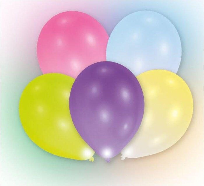 amscan® Luftballons LED bunt