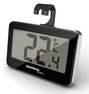 TechnoLine® WS 7012 Gefrier- & Kühlschrankthermometer schwarz, silber