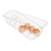 relaxdays Eierbox 8 cm hoch transparent