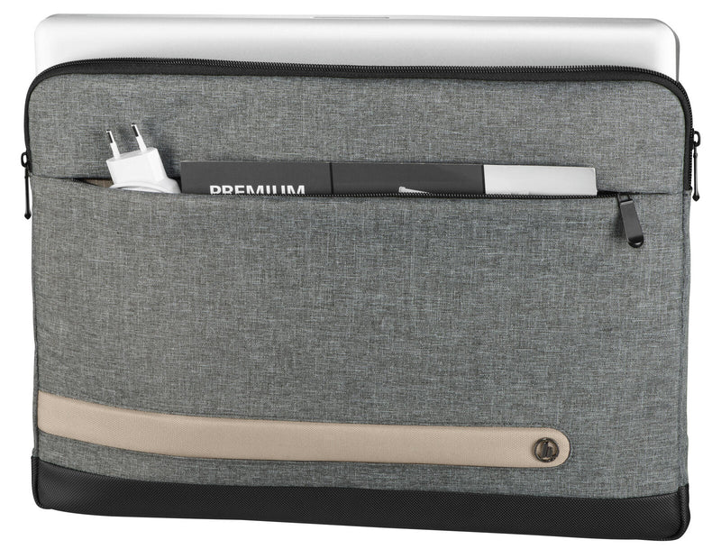 Hama Laptophülle Terra grau bis 39,6 cm (15,6 Zoll)