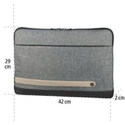 Hama Laptophülle Terra grau bis 39,6 cm (15,6 Zoll)