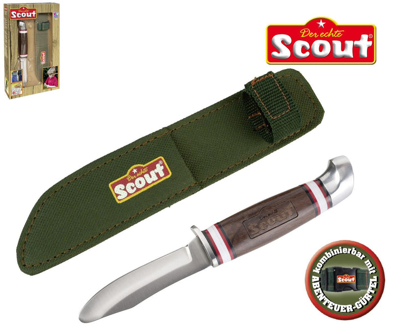 HAPPY PEOPLE® Scout Kindermesser 2 cm braun