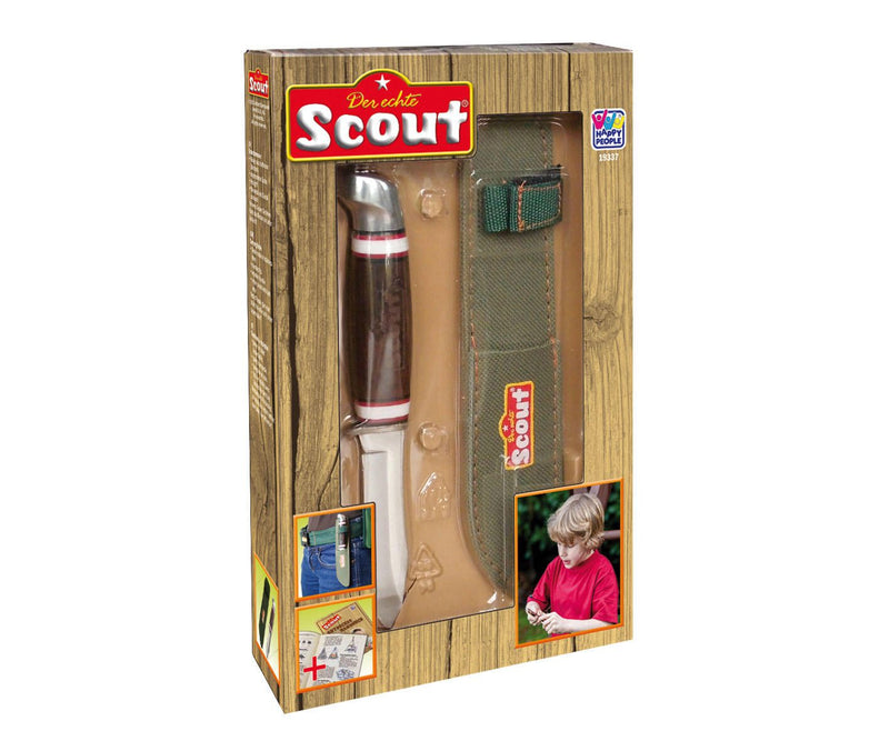 HAPPY PEOPLE® Scout Kindermesser 2 cm braun