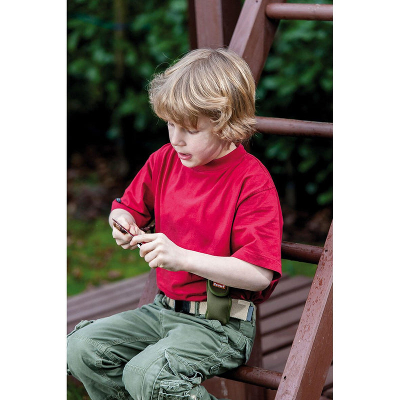 HAPPY PEOPLE® Scout Kindermesser 2 cm braun
