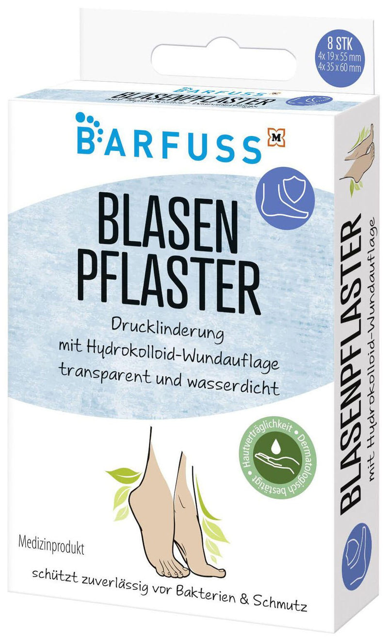 BARFUSS Blasenpflaster transparent