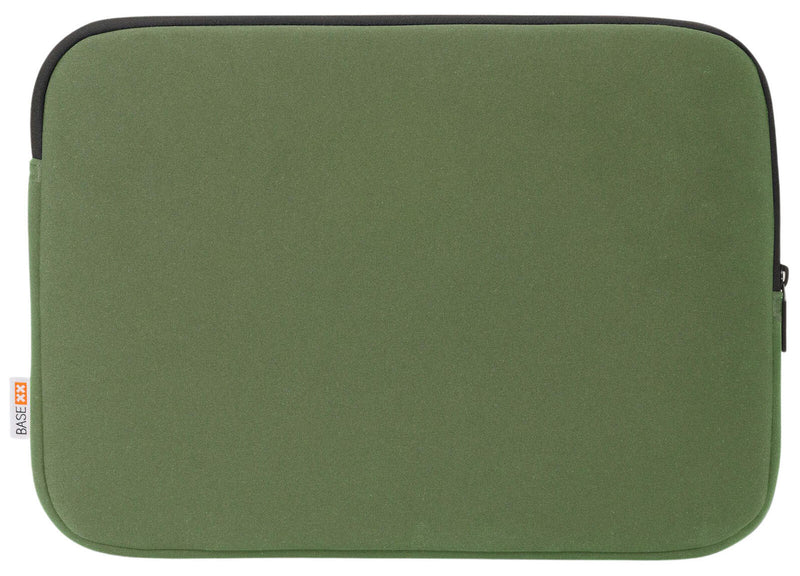 BASE XX Laptophülle Laptop Sleeve olivgrün bis 39,6 cm (15,6 Zoll)