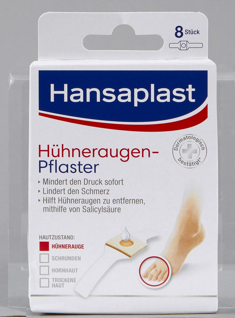 Hansaplast Hühneraugen-Pflaster beige, weiß