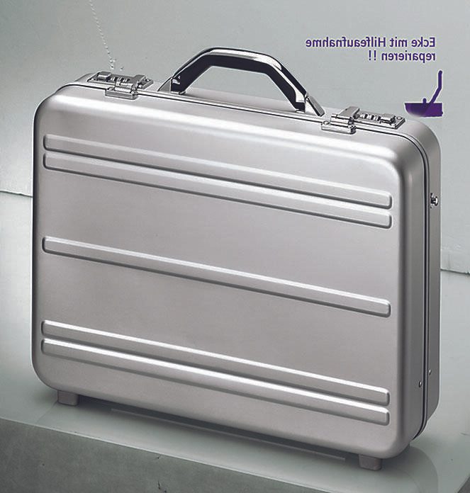 ALUMAXX Aktenkoffer MERCATO silber bis 43,2 cm (17 Zoll)