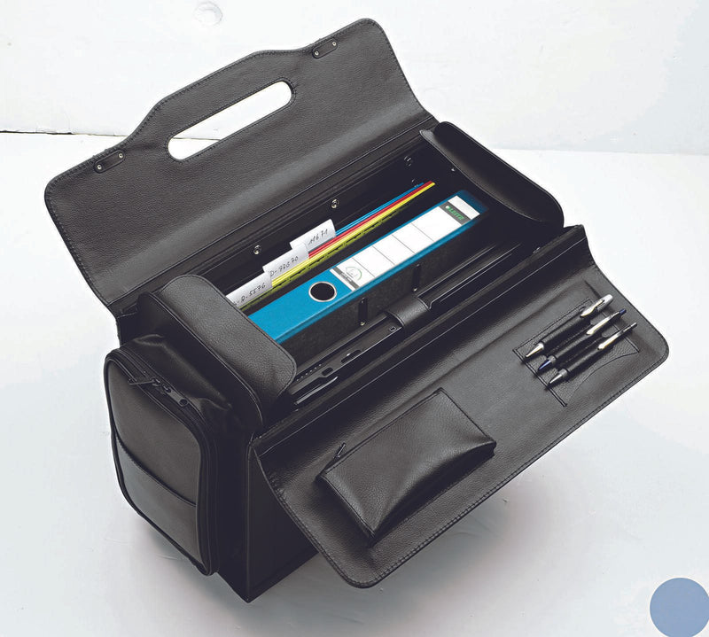 Alassio Pilotenkoffer VERONA schwarz bis 43,2 cm (17 Zoll)