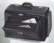 Alassio Pilotenkoffer VERONA schwarz bis 43,2 cm (17 Zoll)