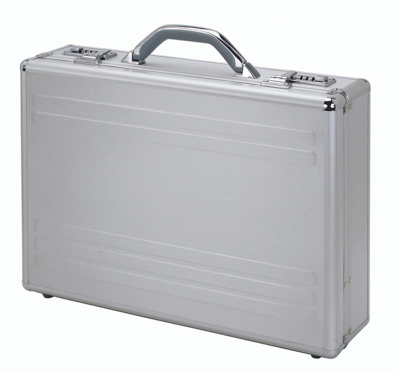 ALUMAXX Aktenkoffer KRONOS silber bis 43,2 cm (17 Zoll)