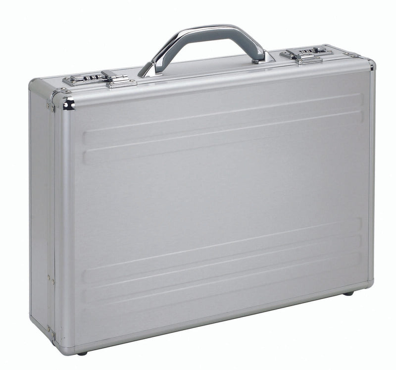 ALUMAXX Aktenkoffer KRONOS silber bis 43,2 cm (17 Zoll)
