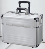 ALUMAXX Pilotenkoffer OMEGA silber bis 43,2 cm (17 Zoll)