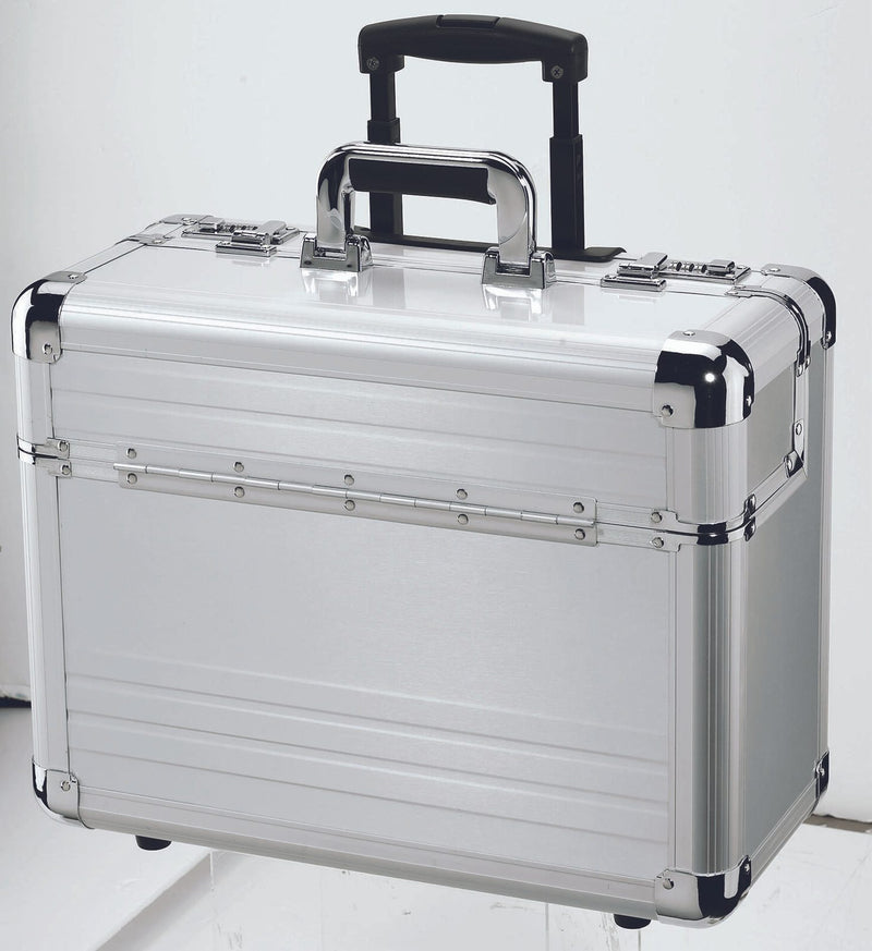 ALUMAXX Pilotenkoffer OMEGA silber bis 43,2 cm (17 Zoll)