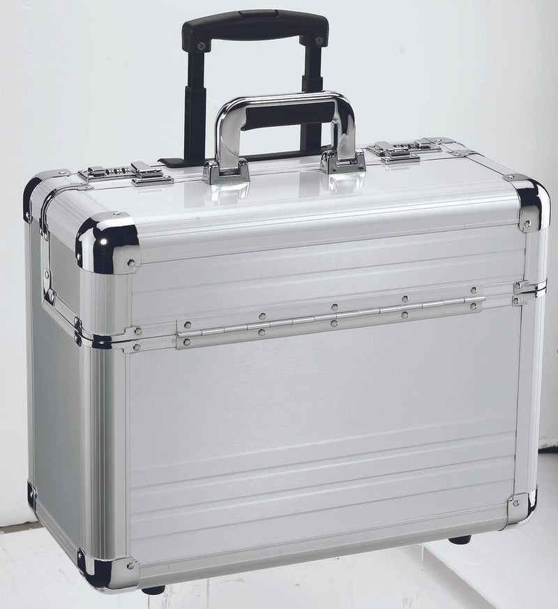 ALUMAXX Pilotenkoffer OMEGA silber bis 43,2 cm (17 Zoll)