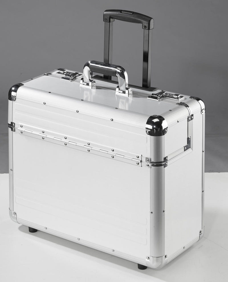 ALUMAXX Pilotenkoffer OMEGA silber bis 43,2 cm (17 Zoll)