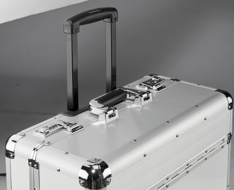 ALUMAXX Pilotenkoffer OMEGA silber bis 43,2 cm (17 Zoll)