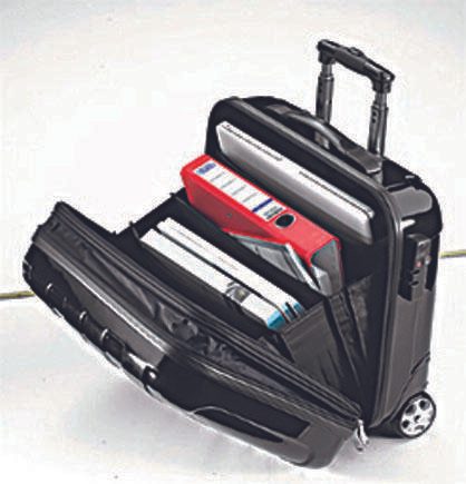 JSA Laptop-Trolley bis 43,2 cm (17 Zoll) schwarz