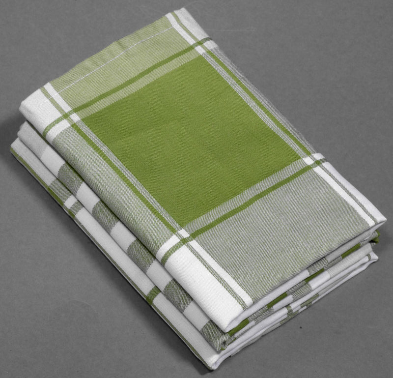 Dyckhoff Geschirrtücher 50 cm x 70 cm olive