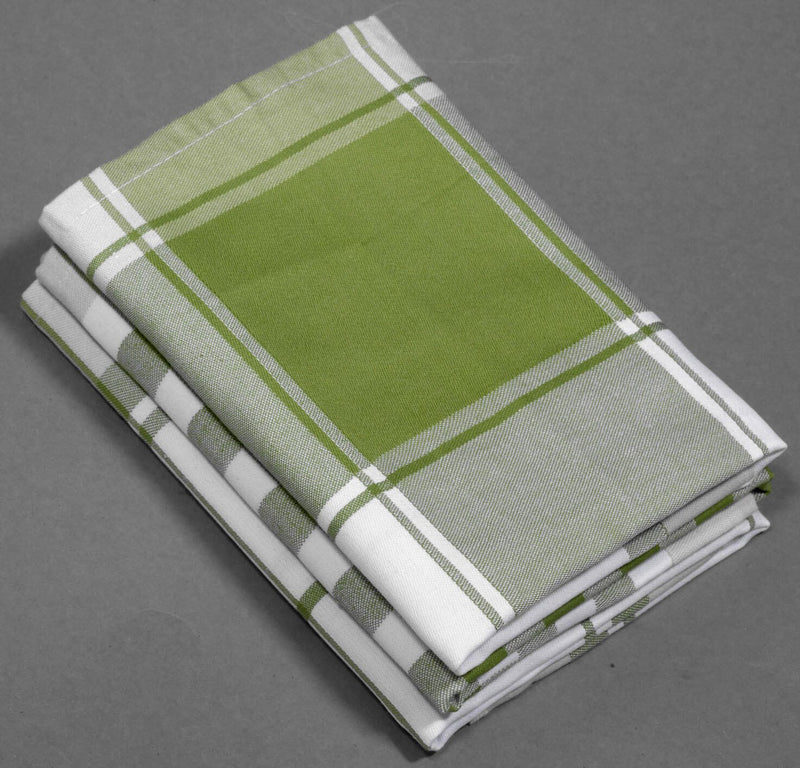 Dyckhoff Geschirrtücher 50 cm x 70 cm olive