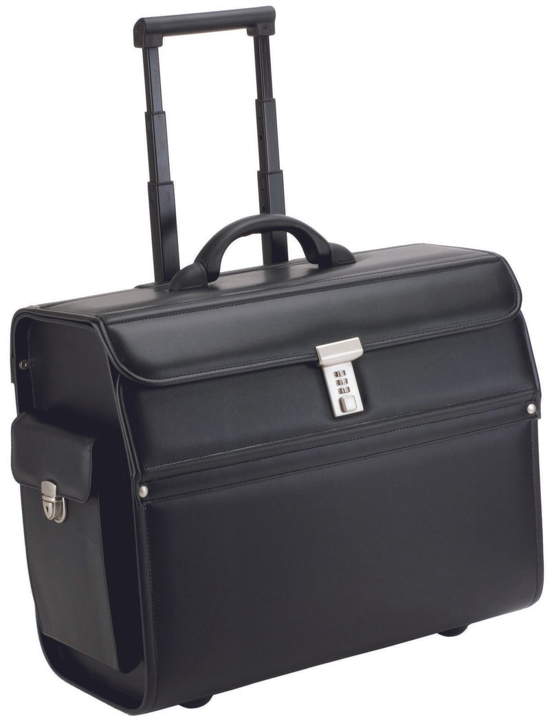 Alassio Pilotenkoffer MONDO schwarz bis 43,2 cm (17 Zoll)