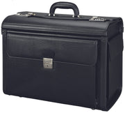 Alassio Pilotenkoffer VICENZA 46,0 x 21,5 x 35,0 cm schwarz