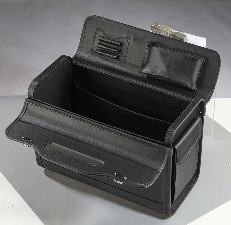 Alassio Pilotenkoffer GENOVA 46,0 x 20,5 x 35,0 cm schwarz