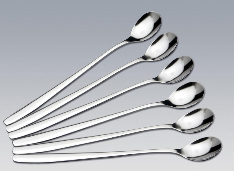 chg Langstiellöffel silber Edelstahl