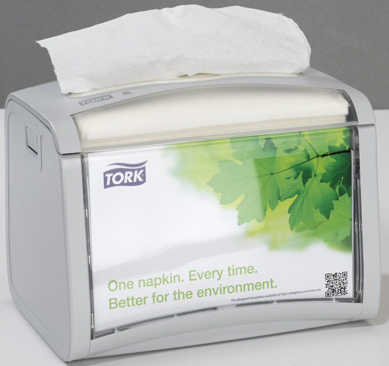 TORK Serviettenspender Xpressnap® N4 275 Tücher hellgrau